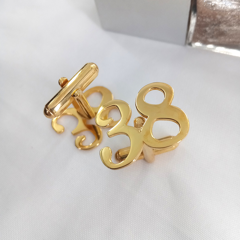 Men'S Grooming - Wholesale Custom Date Number Cufflink Personalized