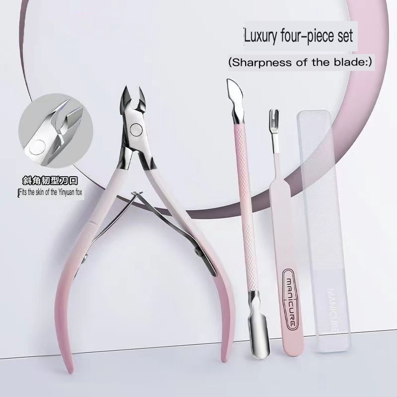 Nail Care Kit Mens - ชุดดูแลเล็บแบบพกพาสำหรับผู้ชายและผู้หญิง - ชุดเครื่องมือกำจัดหนังกำพร้าและเล็บที่ตายแล้วเพื่อสุขอนามัยส่วนบุคคลและความงาม
