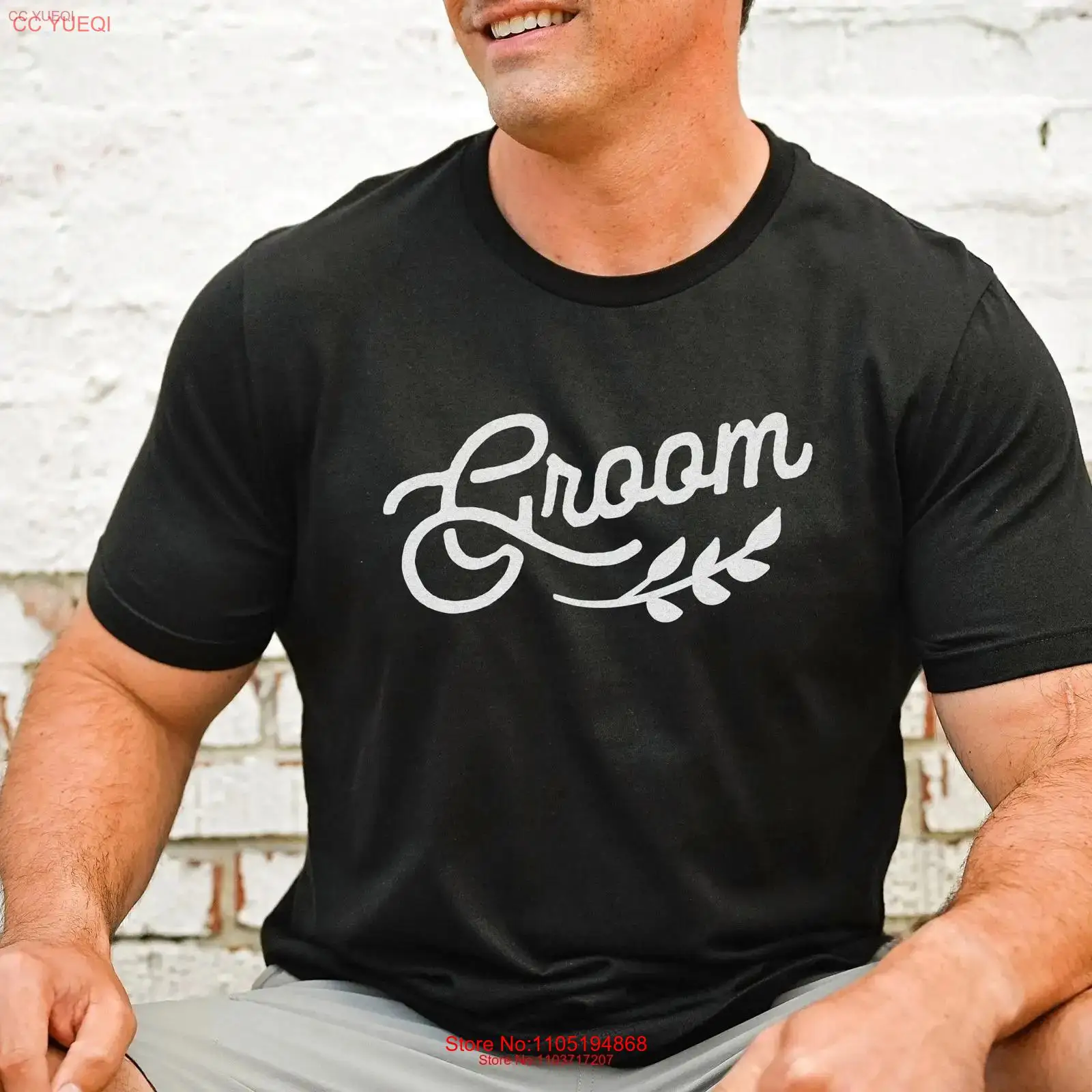 Men'S Grooming - เสื้อยืดเจ้าบ่าว ไซส์ใหญ่พิเศษ มีให้เลือกเข้าชุดกับเจ้าสาว เสื้อสำหรับงานแต่งงาน สไตล์วินเทจ ลุคสบายๆ