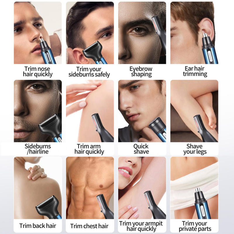 เครื่องตัดขนจมูกหูไฟฟ้าสำหรับผ - Men'S Grooming Haircut บทวิจารณ์และราคา