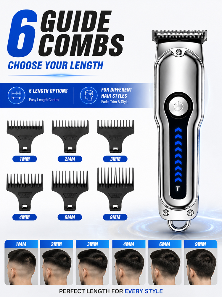 เครื่องตัดผมผู้ชายแบบไร้สาย ใบ - Men'S Grooming Haircut บทวิจารณ์และราคา