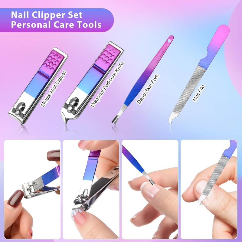 ชุดทำเล็บ กรรไกรตัดเล็บ ชุดดูแ - Nail Care Kit Mens บทวิจารณ์และราคา