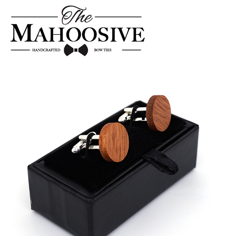 MAHOOSIVE ไม้ Cufflinks แต่งงา - Mens Grooming Box บทวิจารณ์และราคา