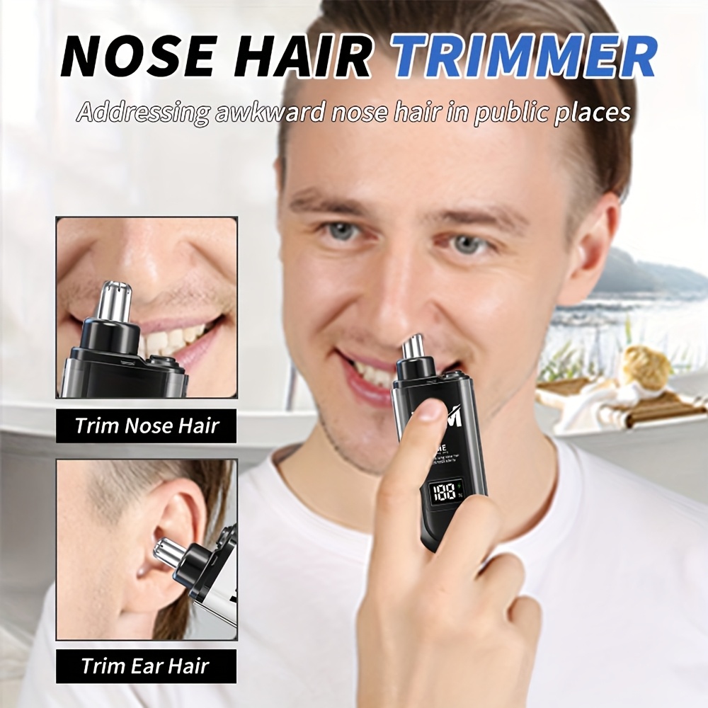 เครื่องตัดขนจมูกแบบพกพาขนาดเล็ - Men'S Grooming Haircut บทวิจารณ์และราคา