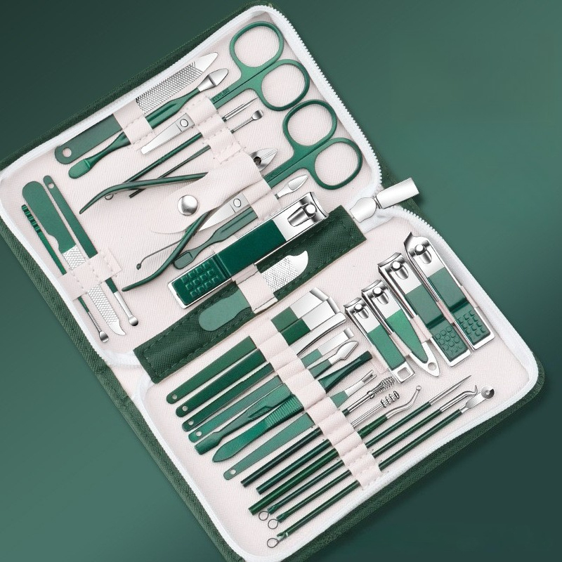 ชุดทำเล็บ 30 ชิ้น ชุดอุปกรณ์ดู - Nail Care Kit Mens บทวิจารณ์และราคา