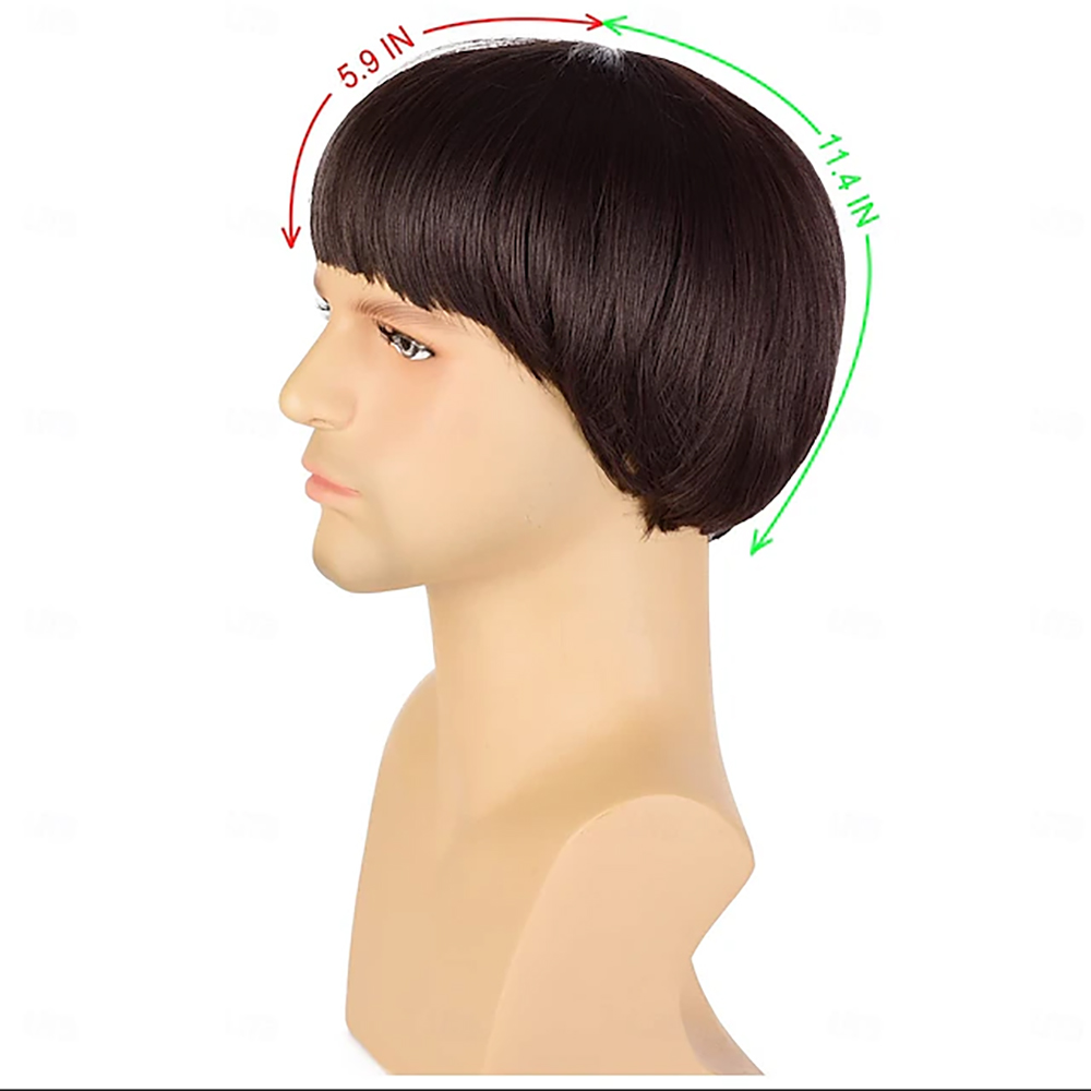 วิกผมสั้นทรงเห็ดสำหรับผู้ชาย ว - Men'S Grooming Haircut บทวิจารณ์และราคา