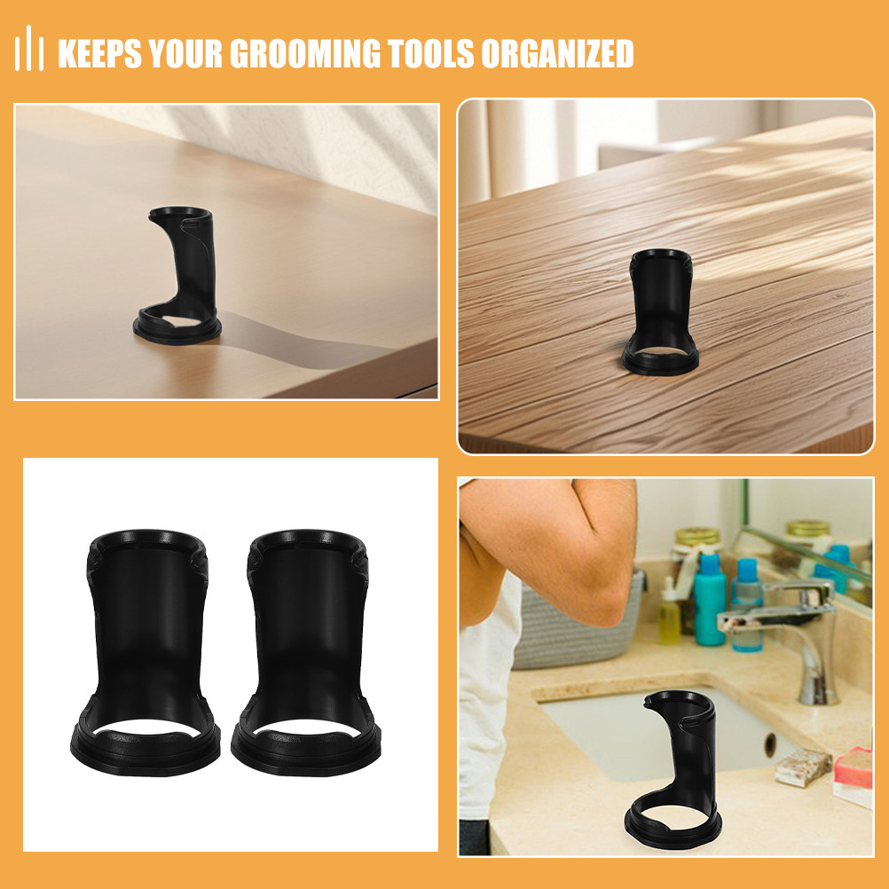 ที่วางแปรงโกนหนวดพลาสติก 2 ชิ้ - Men'S Grooming บทวิจารณ์และราคา
