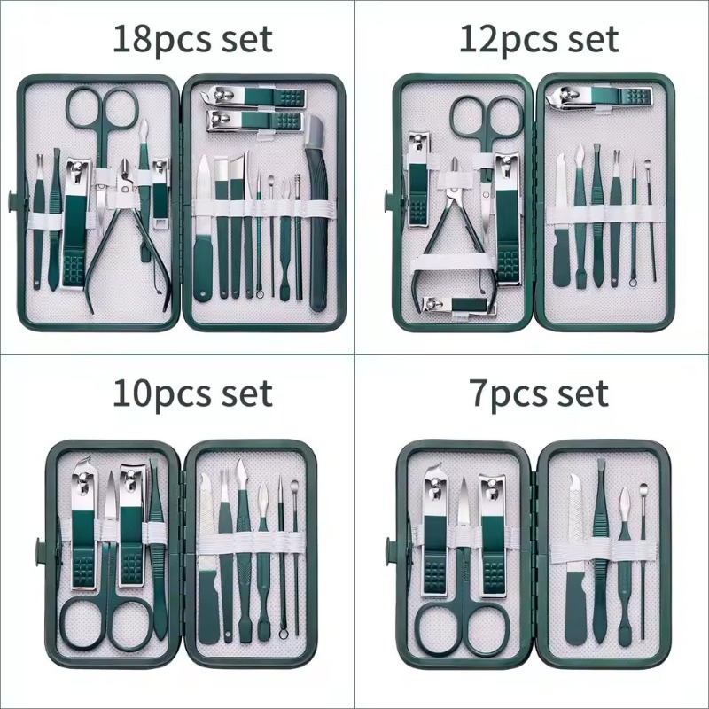 ชุดอุปกรณ์ตัดแต่งเล็บมืออาชีพ  - Nail Care Kit Mens บทวิจารณ์และราคา