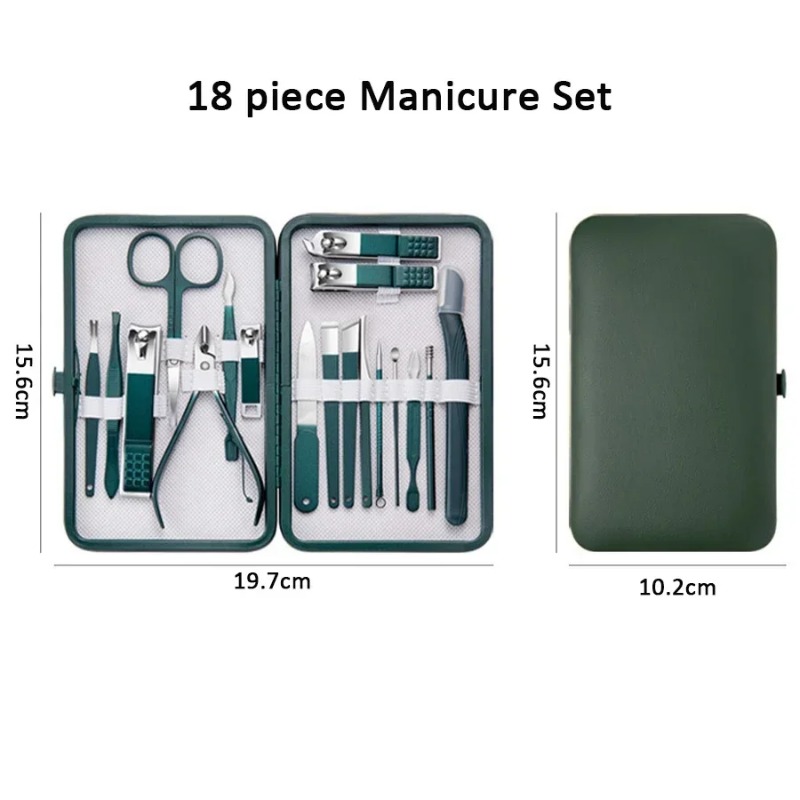 ชุดอุปกรณ์ตัดแต่งเล็บมืออาชีพ  - Nail Care Kit Mens บทวิจารณ์และราคา