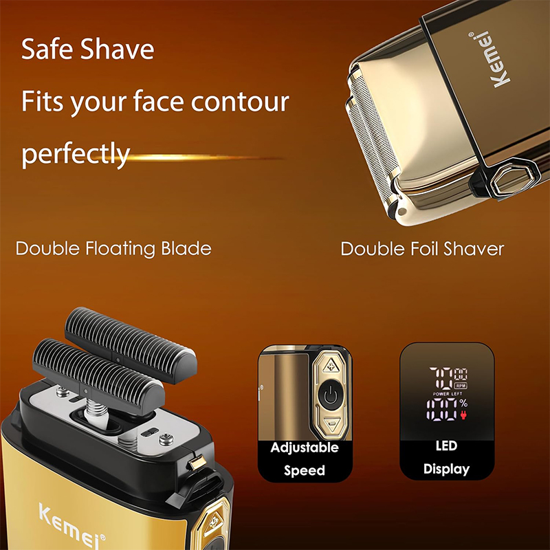 เครื่องตัดผม Kemei KM-TX10 T9  - Mens Grooming Box บทวิจารณ์และราคา
