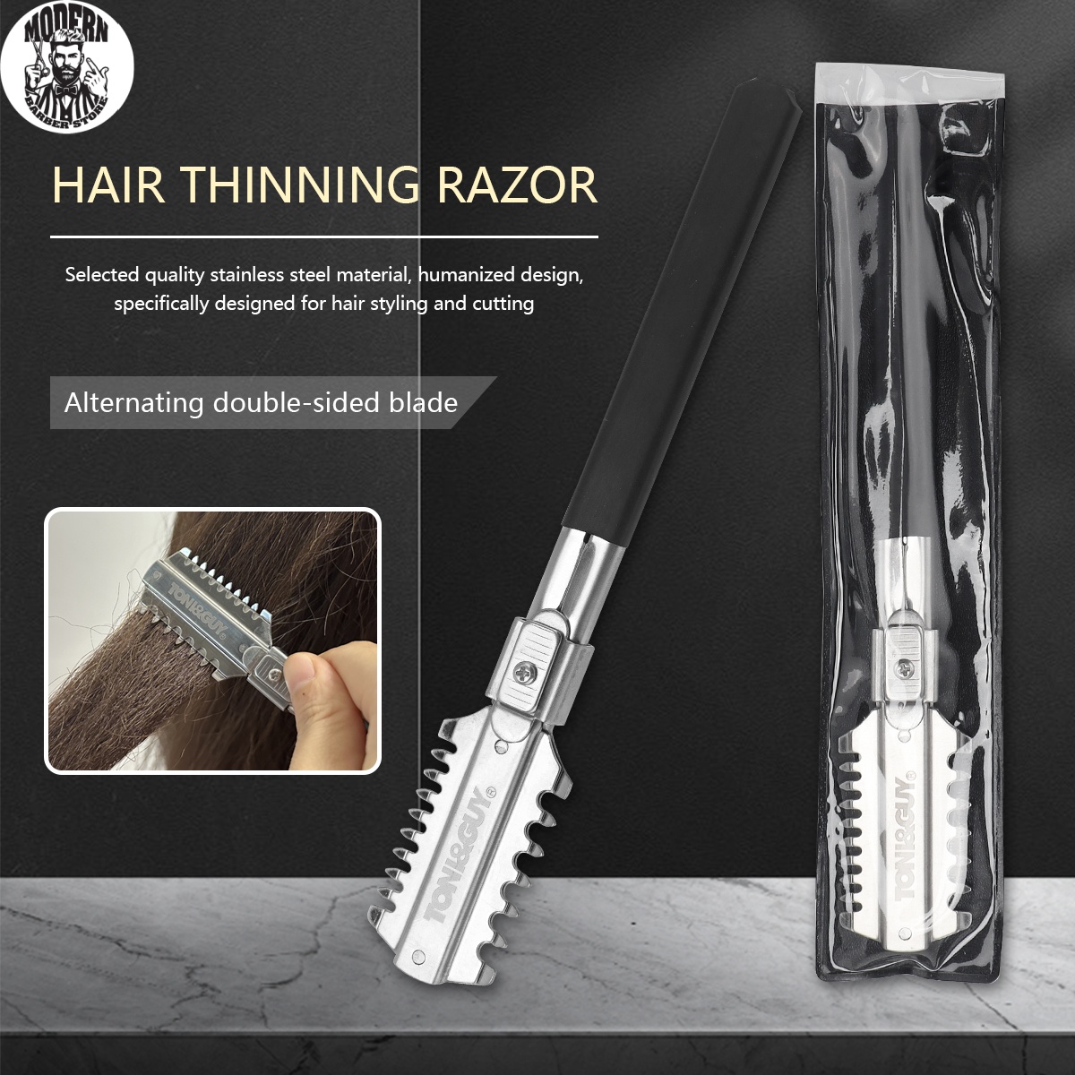 มีดโกนสองคมสำหรับตัดผม ใบมีดโก - Men'S Grooming Haircut บทวิจารณ์และราคา