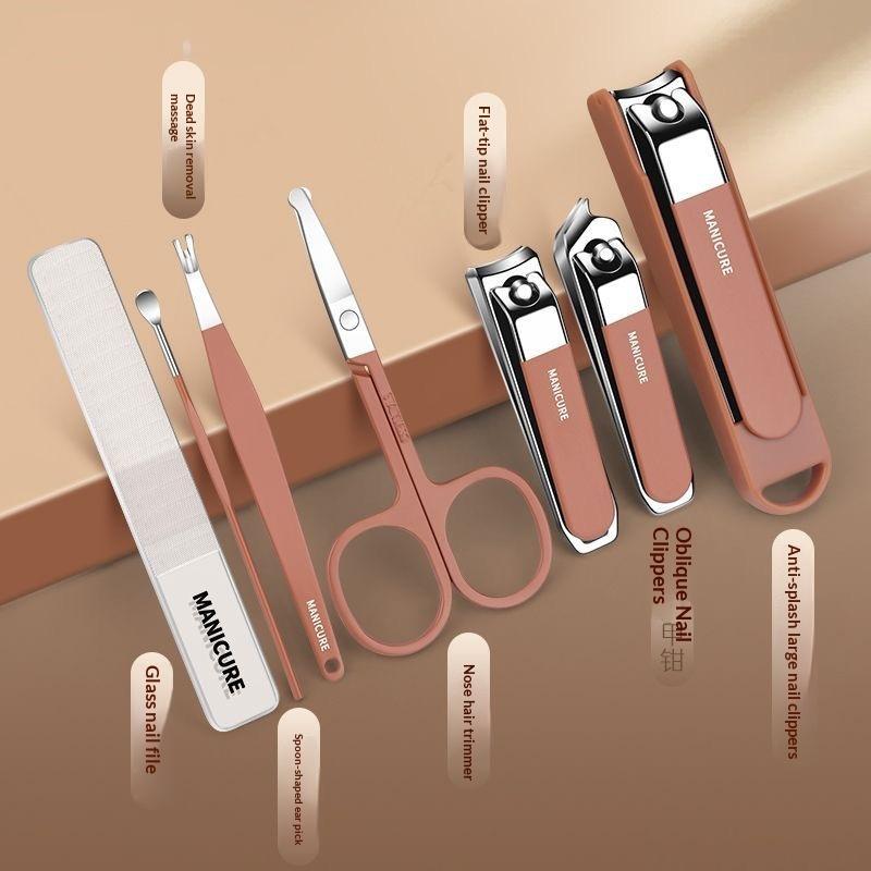 ชุดอุปกรณ์ทำเล็บ 7/8 ชิ้น ชุดต - Nail Care Kit Mens บทวิจารณ์และราคา