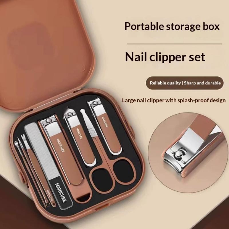 ชุดอุปกรณ์ทำเล็บ 7/8 ชิ้น ชุดต - Nail Care Kit Mens บทวิจารณ์และราคา